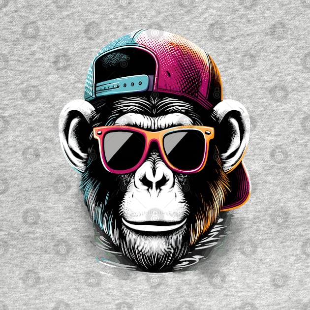 Cool Monkey by Graceful Designs